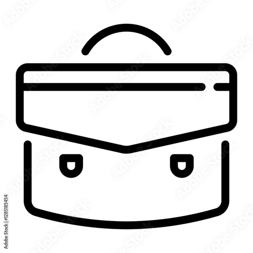 briefcase line icon