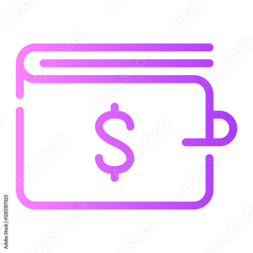 wallet gradient icon