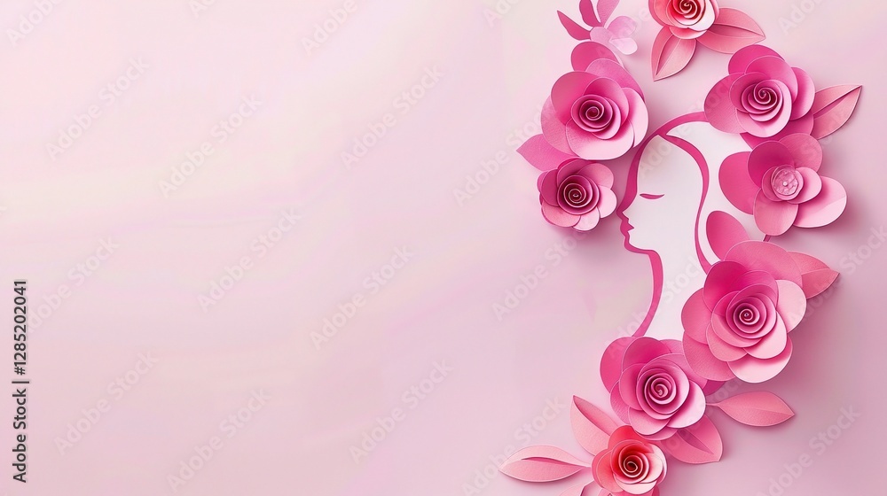 A carefully designed background for a Women's Day greeting card is presented. The background features a soft and elegant color scheme, possibly with gentle gradients or subtle textures A carefully designed background for a Women's Day greeting card is presented. The background features a soft and elegant color scheme, possibly with gentle gradients or subtle textures