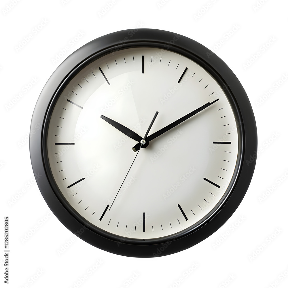wall clock isolated on white wall clock isolated on white