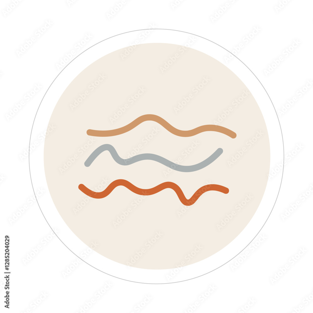 Abstract line isolated on white background Abstract line isolated on white background