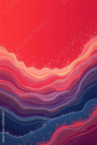 abstract red background and vector design 