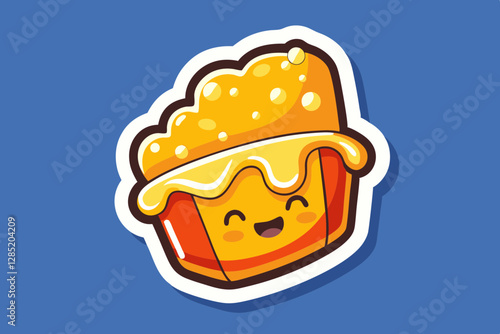 Ghee Sticker Design. AI-Generated Premium Ghee Sticker Design – Modern, Vintage & Luxury Ghee Label for Organic Dairy Packaging & Branding