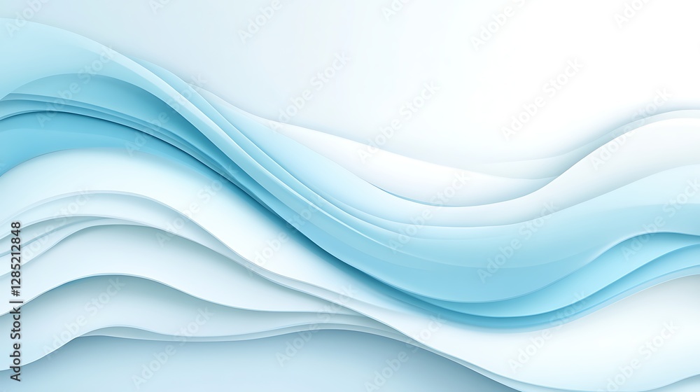 Abstract fluid wave patterns a visual concept for a calm digital art experience Abstract fluid wave patterns a visual concept for a calm digital art experience