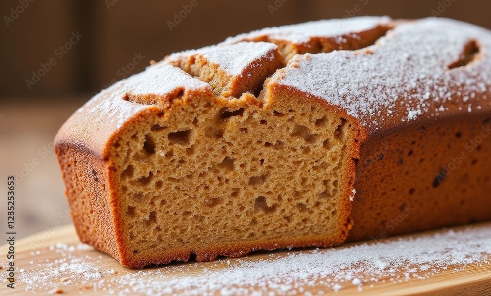 Delicious freshly baked loaf of bread Delicious freshly baked loaf of bread