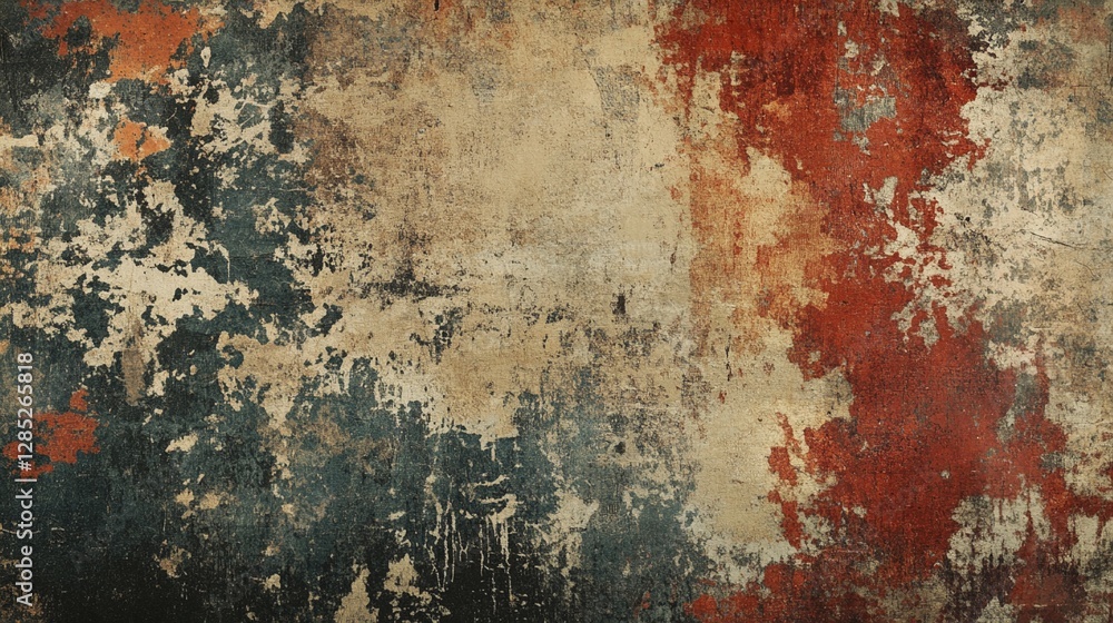 High-Contrast Grunge Art Wall Background: Eclectic Blend of Bold Colors and Vintage Textures for a Visually Compelling Atmosphere - Perfect for Creative Projects and Design Inspiration High-Contrast Grunge Art Wall Background: Eclectic Blend of Bold Colors and Vintage Textures for a Visually Compelling Atmosphere - Perfect for Creative Projects and Design Inspiration