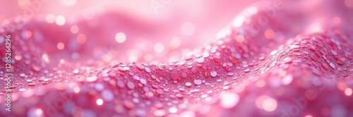 Delicate pink sequin texture with shiny glitters and light reflections, metallic, texture, glam