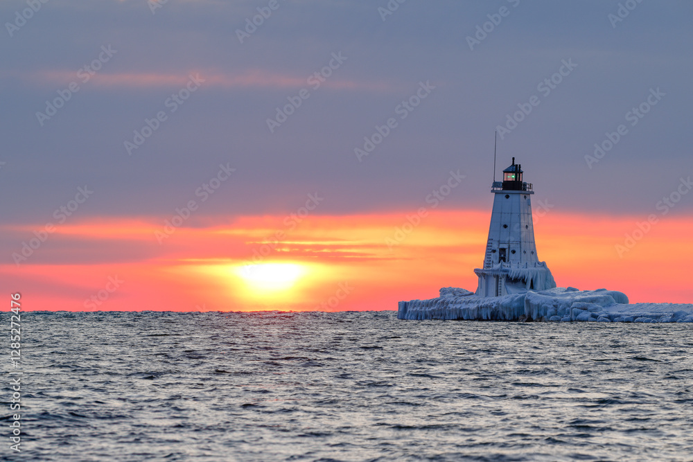 lighthouse at sunset lighthouse at sunset