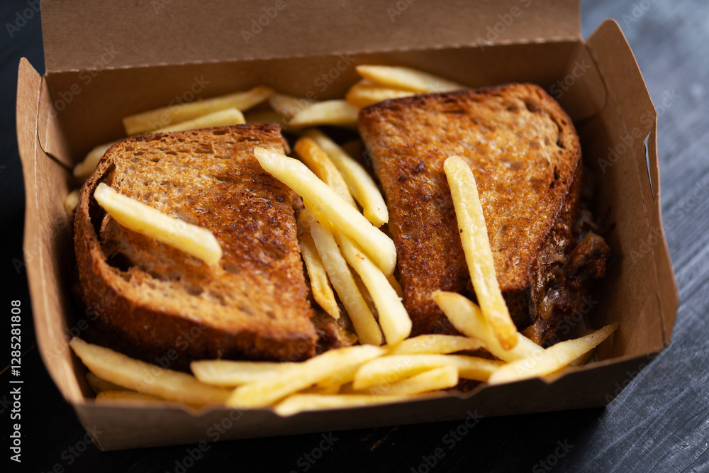 pulled beef sandwich