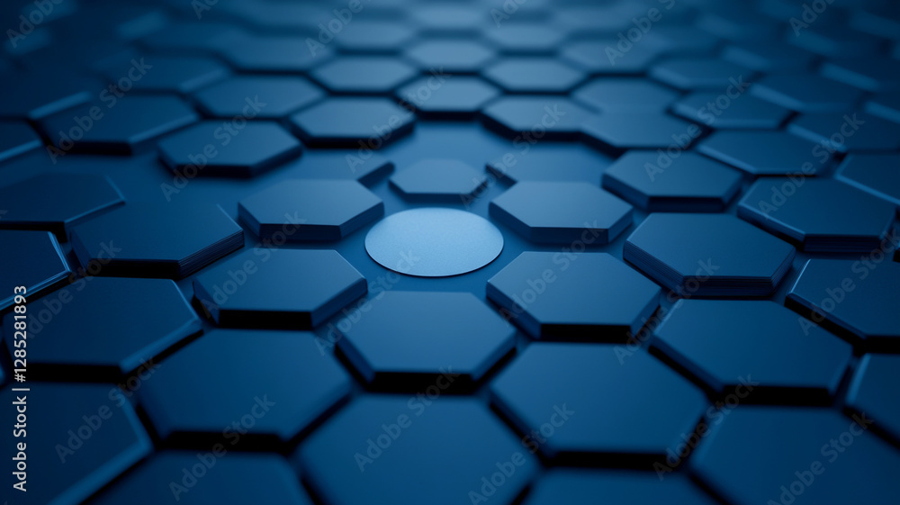 deep inky blue textured backdrop featuring hexagonal patterns creates striking visual deep inky blue textured backdrop featuring hexagonal patterns creates striking visual