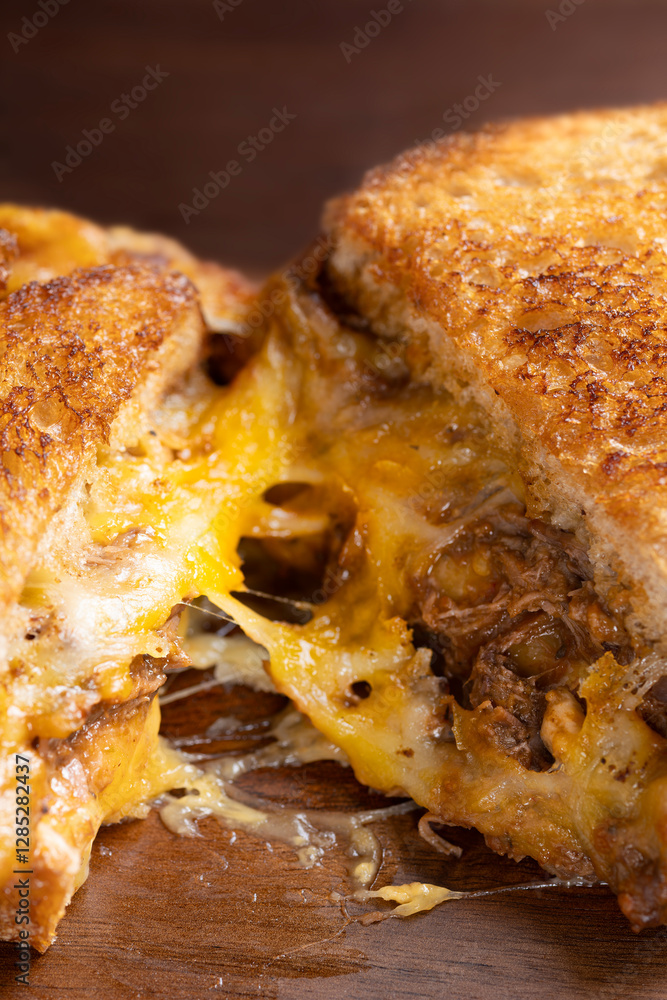 pulled beef sandwich