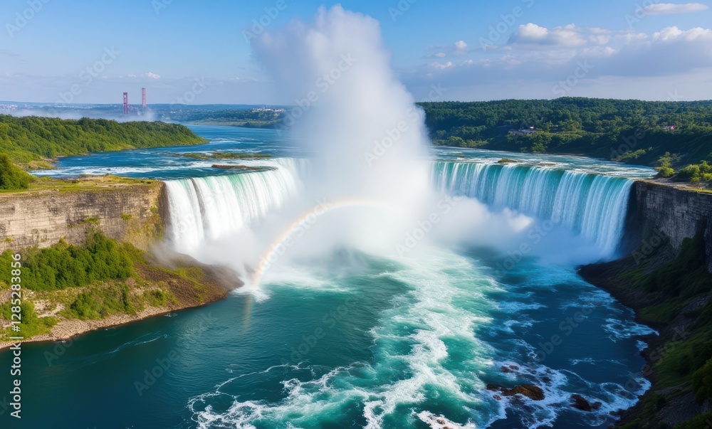 Breathtaking view of Niagara Falls Breathtaking view of Niagara Falls