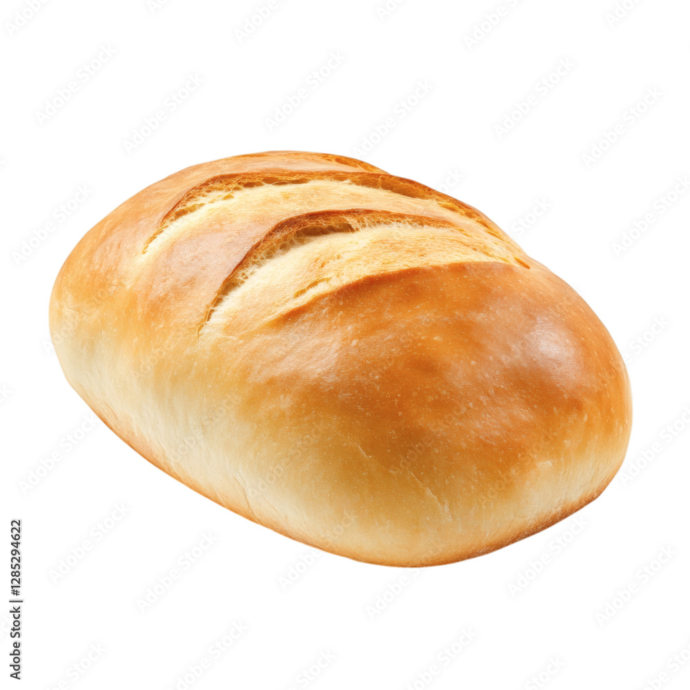 A Fresh Loaf of Rustic Sourdough Bread Isolated on Transparent Background A Fresh Loaf of Rustic Sourdough Bread Isolated on Transparent Background