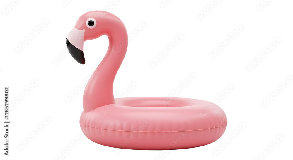 pink flamingo on white background pink flamingo on white background