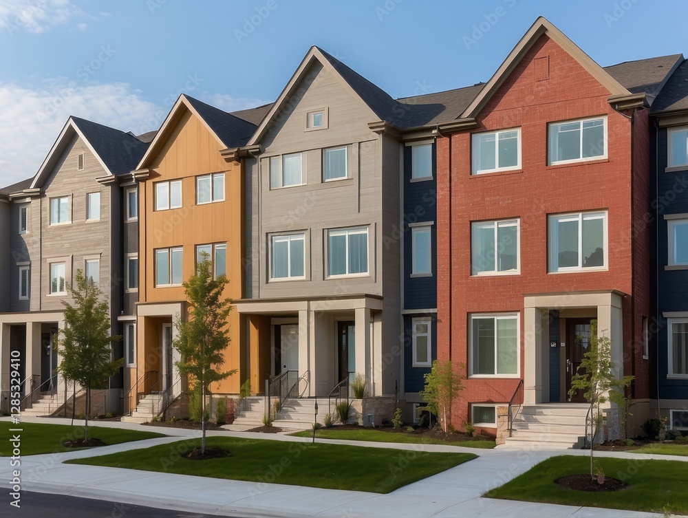 Modern Townhouses Row Architectural Design Homes Modern Townhouses Row Architectural Design Homes