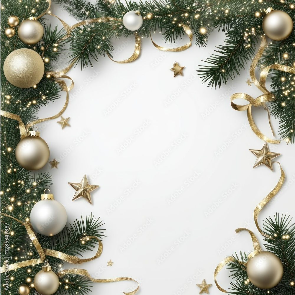 Festive Christmas Border Design Festive Christmas Border Design
