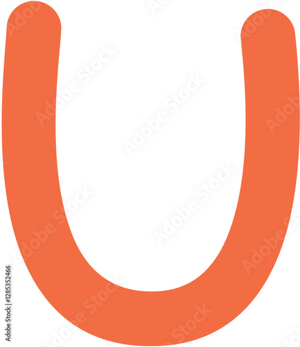 Alphabet U Doodle