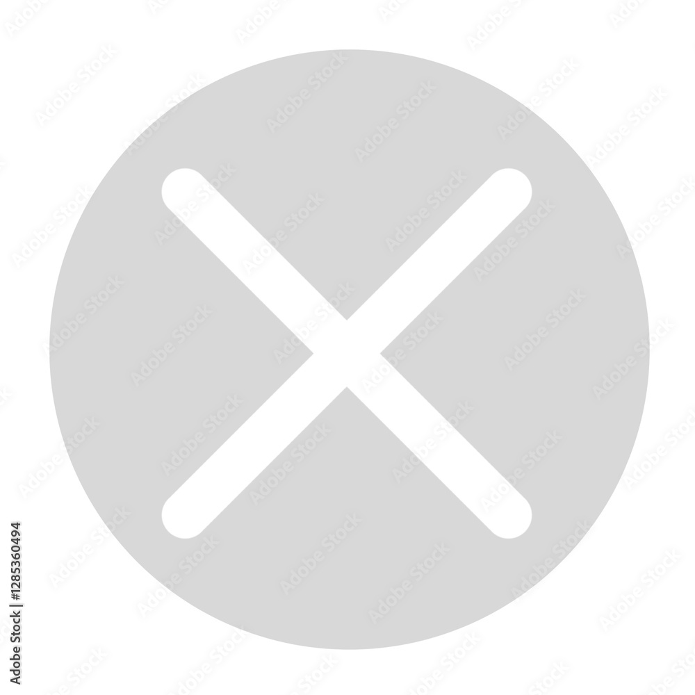 White cross mark transparent png with circle White cross mark transparent png with circle