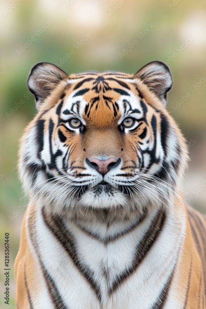 close-up shot capturing distinctive fur texture of siberian tiger in its natural habitat close-up shot capturing distinctive fur texture of siberian tiger in its natural habitat