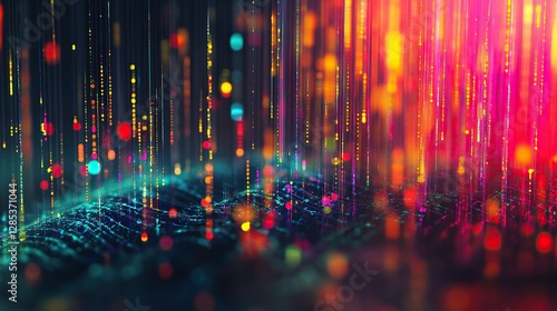 Data sorting. Big data analytics stream. Information classification.