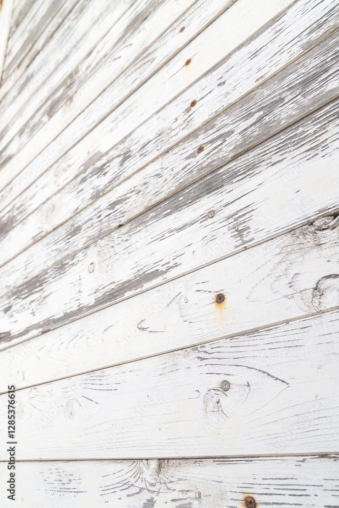 Old distressed light wood texture background.