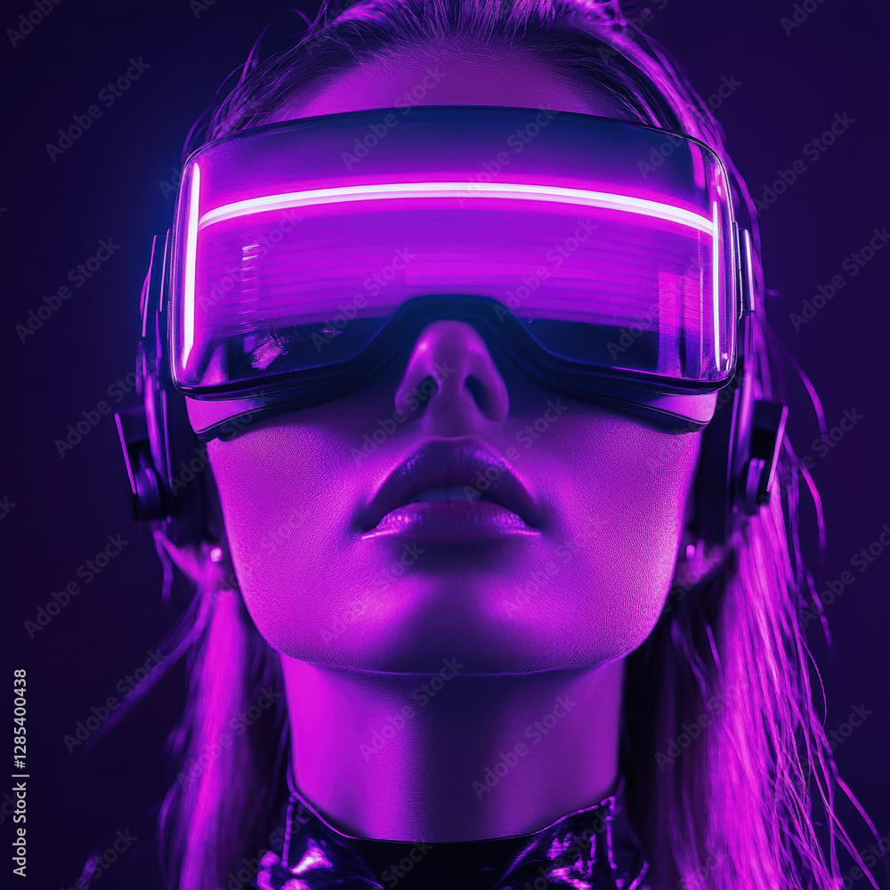 Virtual reality experience futuristic setting digital art immersive environment close-up perspective technology and innovation Virtual reality experience futuristic setting digital art immersive environment close-up perspective technology and innovation