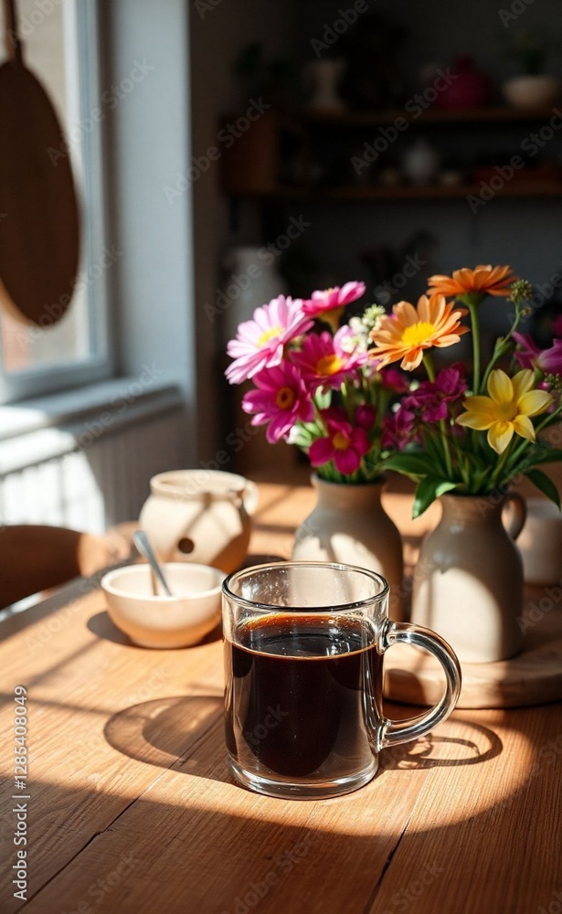 Morning Coffee Moment Morning Coffee Moment