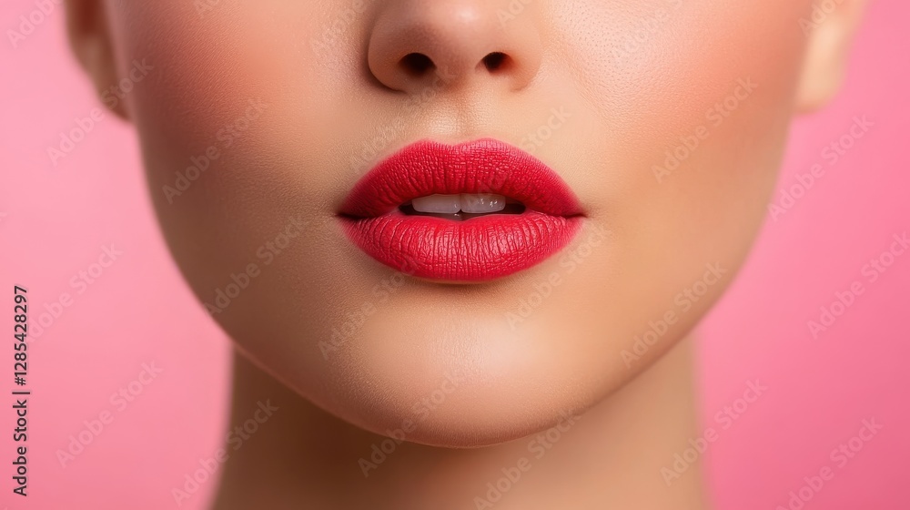 Skills and abilities in multilingual speaking, captivating and engaging speech, persuasive speaking that makes the audience feel good. A woman's lips representing speech and communication. Skills and abilities in multilingual speaking, captivating and engaging speech, persuasive speaking that makes the audience feel good. A woman's lips representing speech and communication.