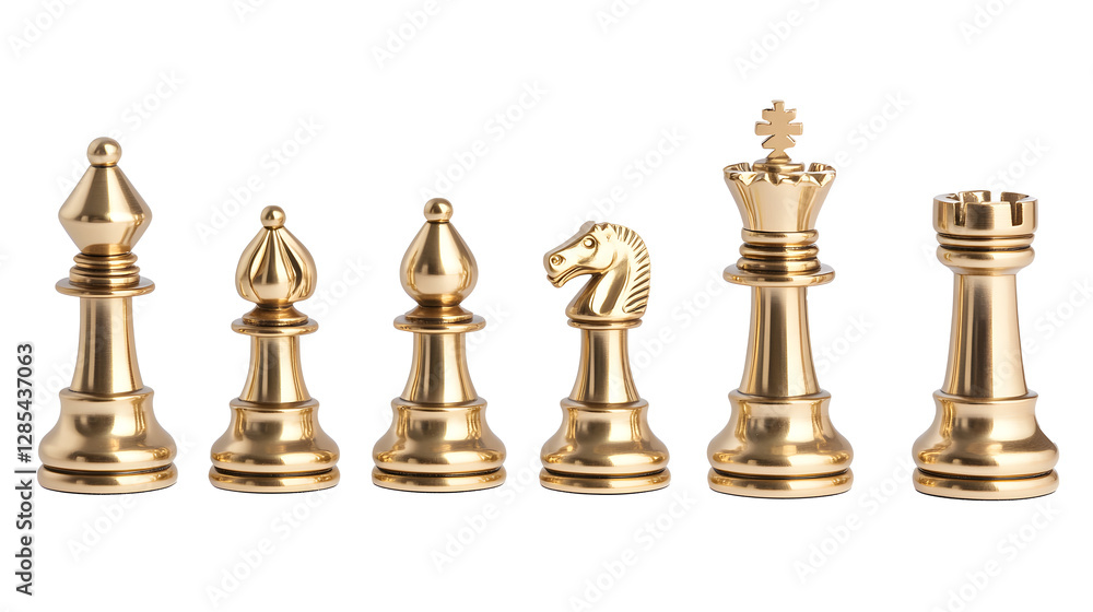 Chess figure piece for strategy board game isolated on transparent background, business Intellectual game. Chess figure piece for strategy board game isolated on transparent background, business Intellectual game.