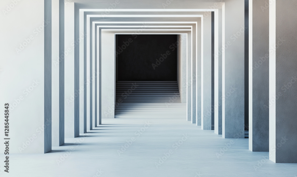 Fototapeta premium modern building interior