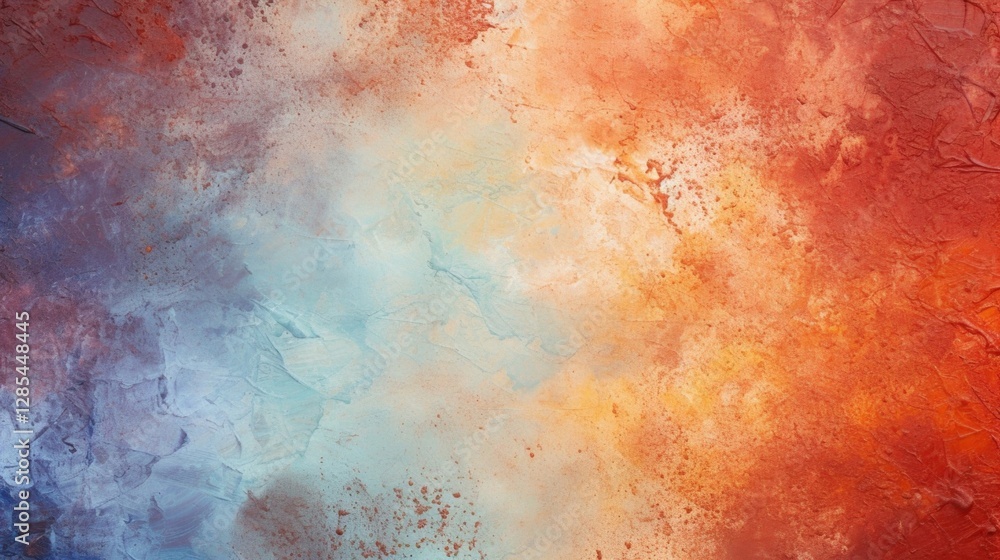 ペンキ　インク　抽象