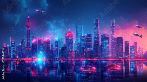 Wallpaper Mural Vibrant flower garden in full bloom with colorful petals creating a stunning visual display of nature?s beauty Torontodigital.ca