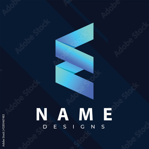 E logo Creative Tech Logos: Unique and Eye-Catching Designs