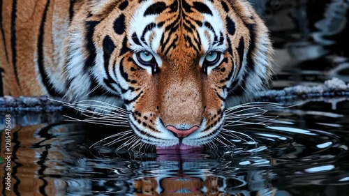 The Majestic Tiger Staring