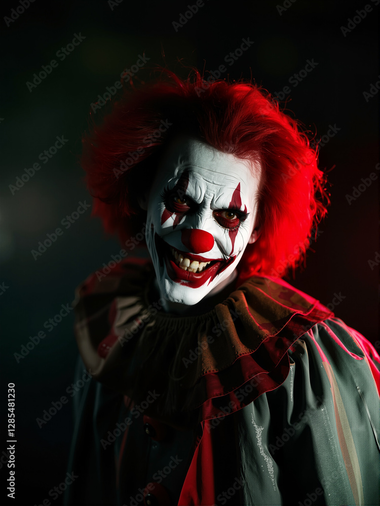 scary clown with a mask scary clown with a mask