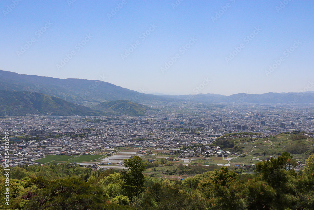 松本盆地(長野県松本市) 松本盆地(長野県松本市)