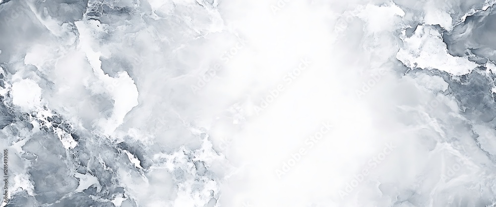 Fototapeta premium Abstract white and gray marble seamless texture background