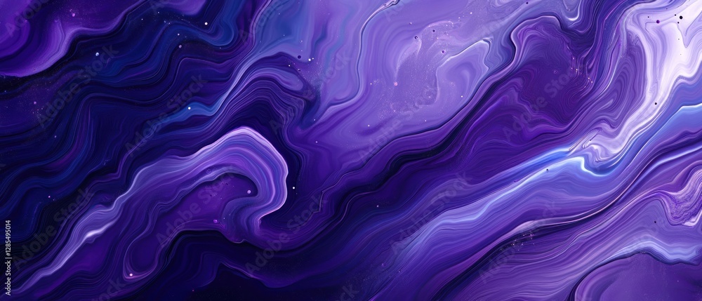 Abstract purple swirling patterns with depth and texture Abstract purple swirling patterns with depth and texture