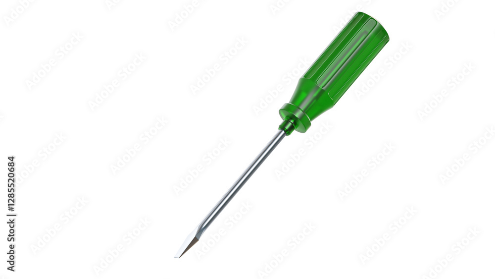 screwdriver 3D rendering