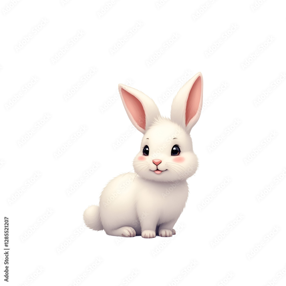 cute bunny rabbit . Perfect for prints, cards, and animal illustrations isolated on transparent background png cute bunny rabbit . Perfect for prints, cards, and animal illustrations isolated on transparent background png
