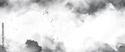 Panel kuchenny z motywem White marble seamless texture background with gold and grey wines, abstract