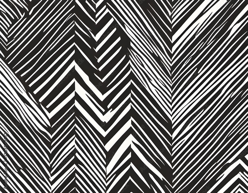 Vector striped pattern. Black-white background. Stylized Zebra pattern, isolated vector illustration background Vector striped pattern. Black-white background. Stylized Zebra pattern, isolated vector illustration background