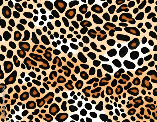 leopard spots colorful Leopard Skin Texture Pattern Vector Leopard background.