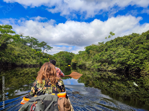 Amazon rainforest in northern Peru, South America