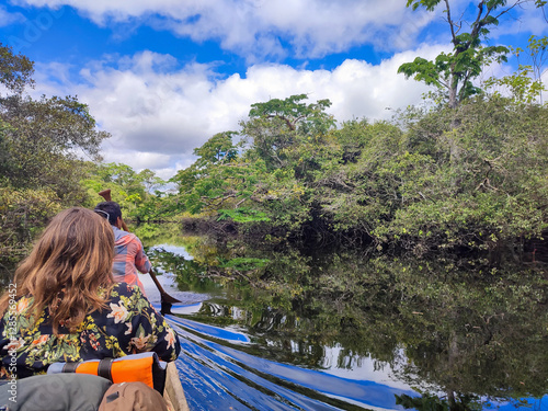 Amazon rainforest in northern Peru, South America