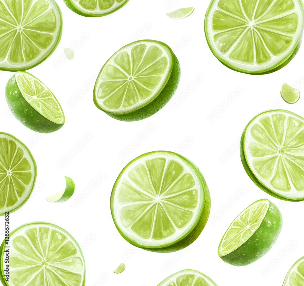lime slice lime slice