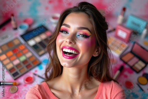 Wallpaper Mural Face Color Trends. Douyin makeup Looks maxing Ethereal Influencer search engine Conscious beauty Minimalist Rare pie Asmr skincare Fastmoss Bright smiling woman colorful palette Torontodigital.ca