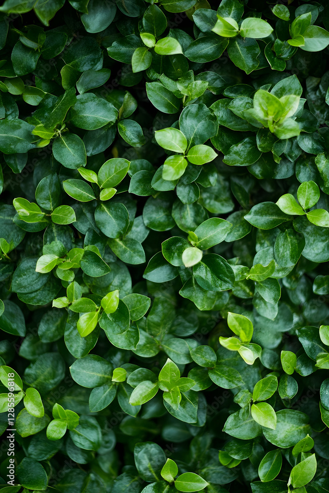 Vibrant Green Leafy Foliage Creating a Lush and Natural Background : Generative AI Vibrant Green Leafy Foliage Creating a Lush and Natural Background : Generative AI