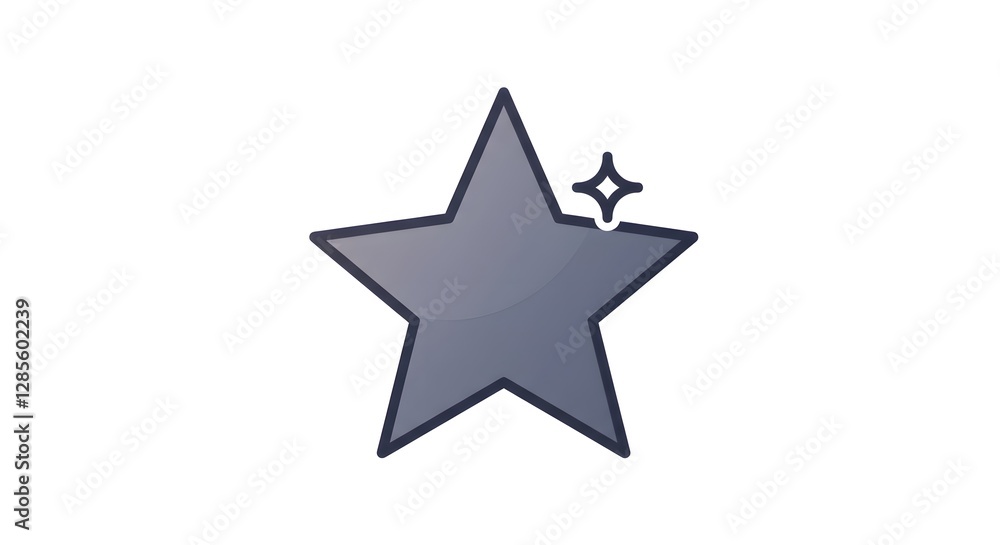 Shining Star Icon Graphic Design Gradient Sparkle Award Rating Review FivePointed Symbol Ele Shining Star Icon Graphic Design Gradient Sparkle Award Rating Review FivePointed Symbol Ele