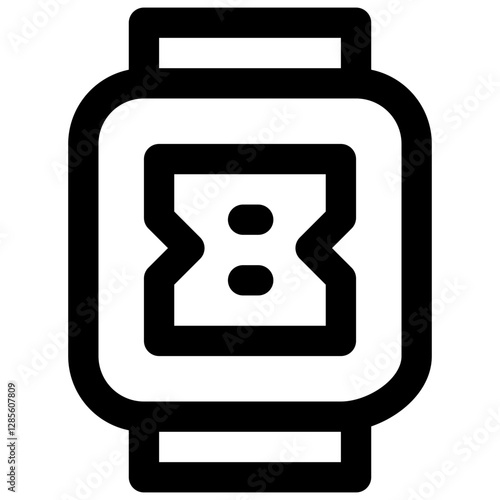 Height. Editable stroke vector icon.